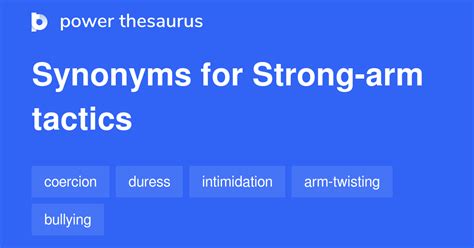 tactics thesaurus|Tactic .